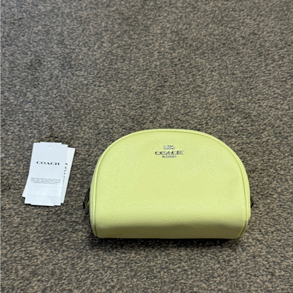 Coach Handbags - NWOT Coach Lime Dome Cosmetic Case